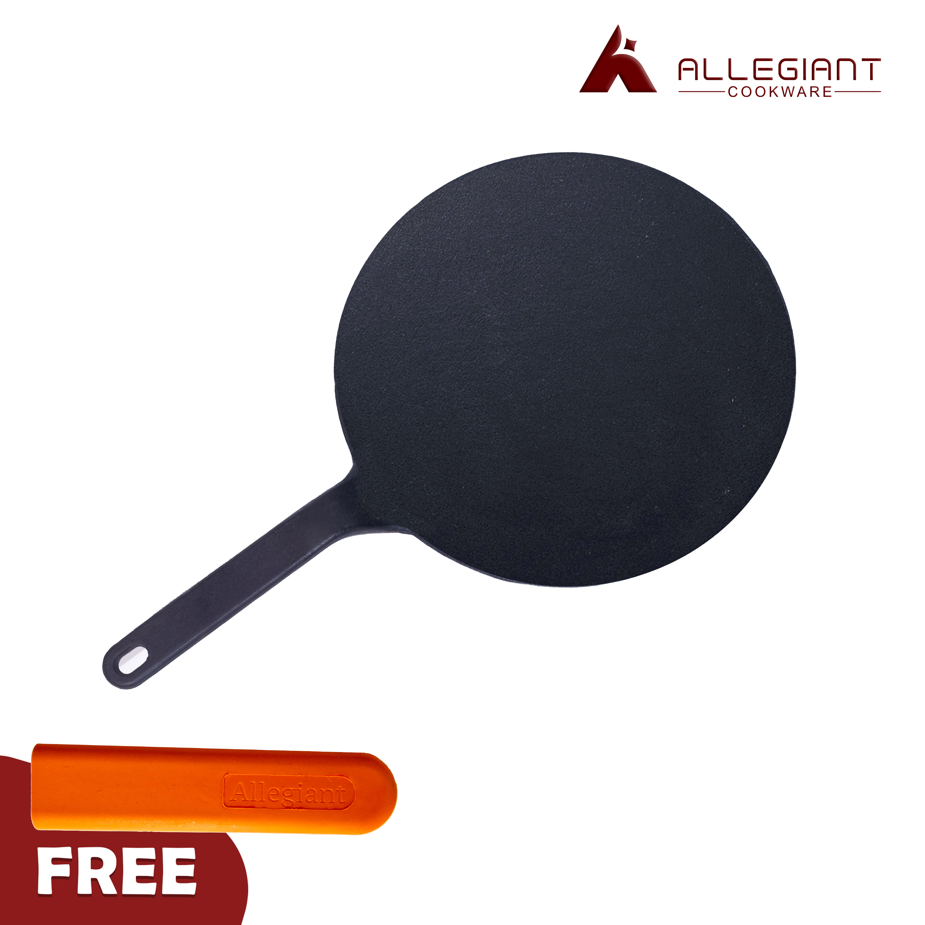 Allegiant 10-inch cast iron grill pan with ridges